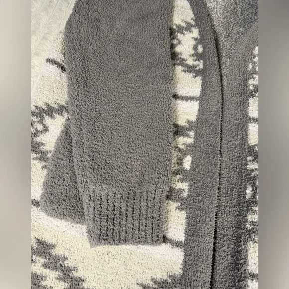 Simply Southern XXL Long Line Cardigan Southwestern Geometric Duster Soft Fuzzy - Picture 11 of 14